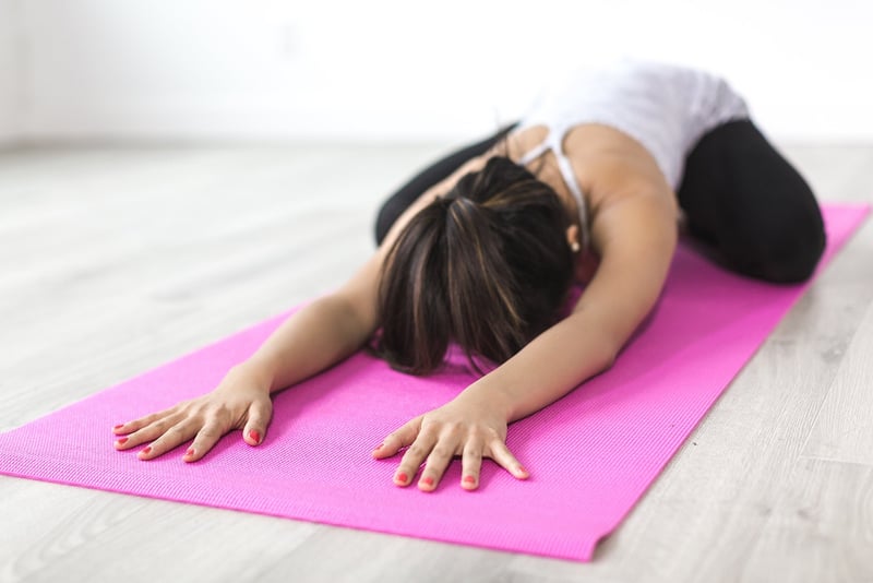Yoga pilates fitness healthy